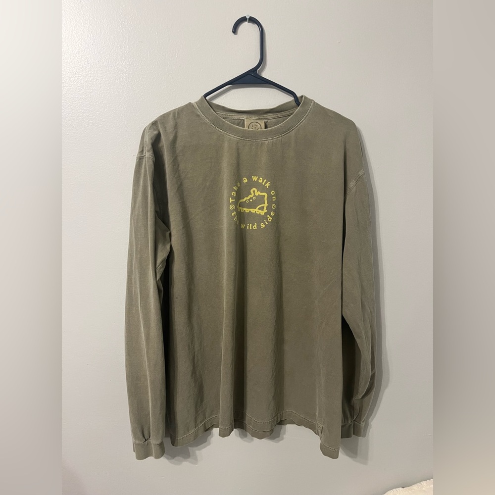 Vintage Life Is Good Relaxing Long Sleeve T-Shirt